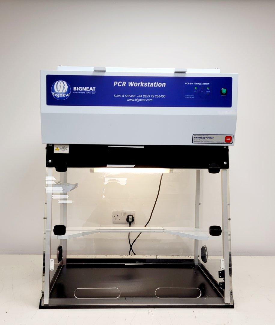 Image of Bigneat PCR UV Workstation w/ Timing System Lab