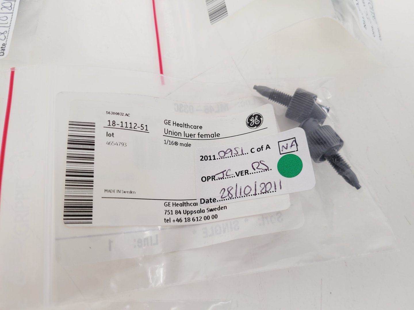 Image of GE Healthcare AKTAready Single-Use Chromatography FPLC System Lab