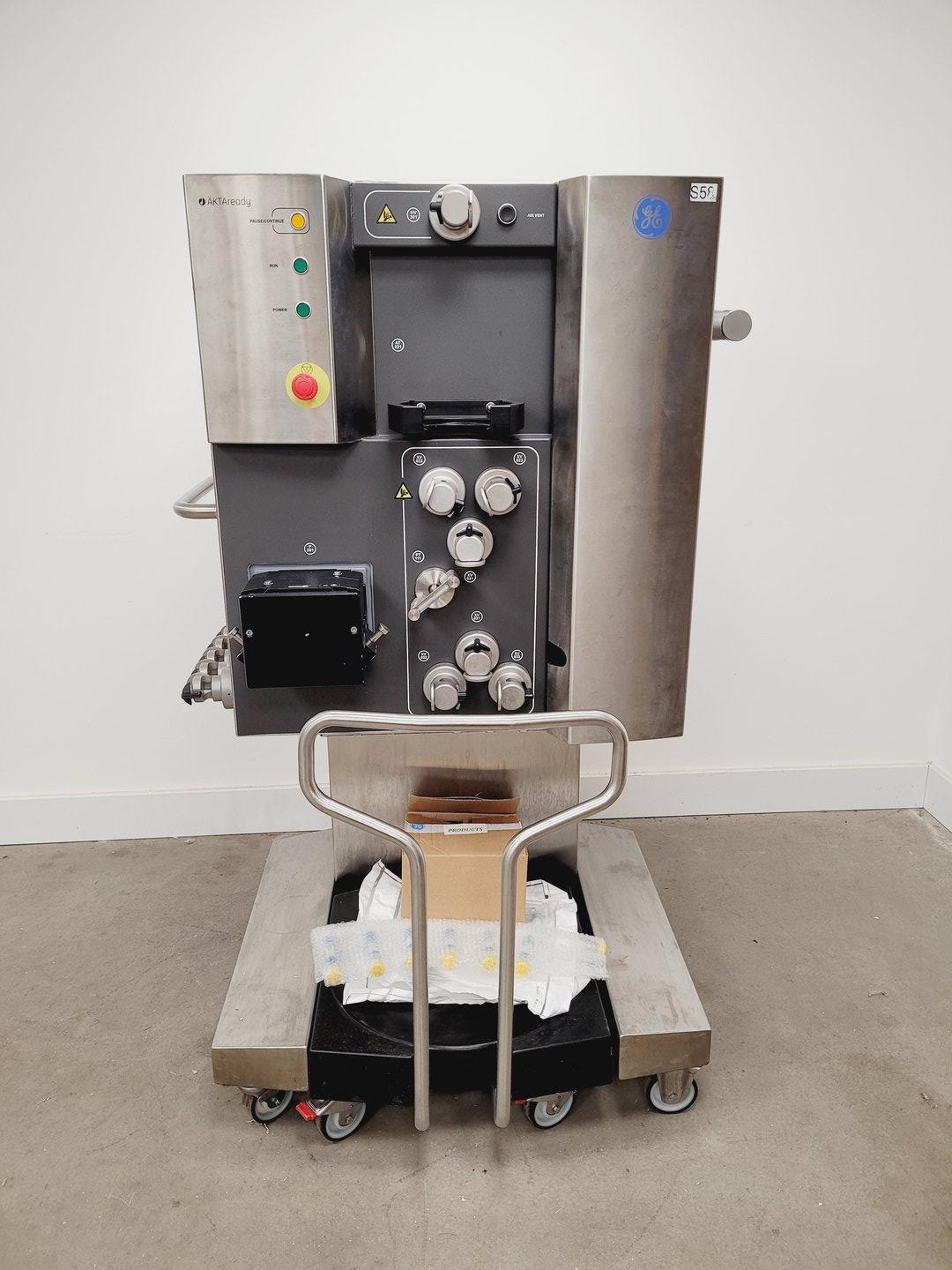 Image of GE Healthcare AKTAready Single-Use Chromatography FPLC System Lab