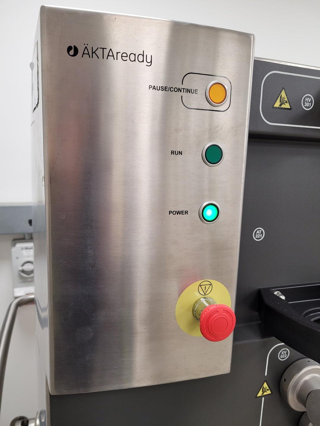 Image of GE Healthcare AKTAready Single-Use Chromatography FPLC System Lab