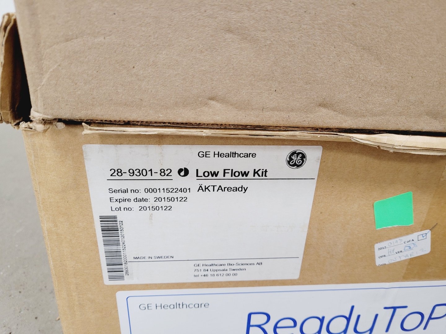 Image of GE Healthcare AKTAready Single-Use Chromatography FPLC System Lab