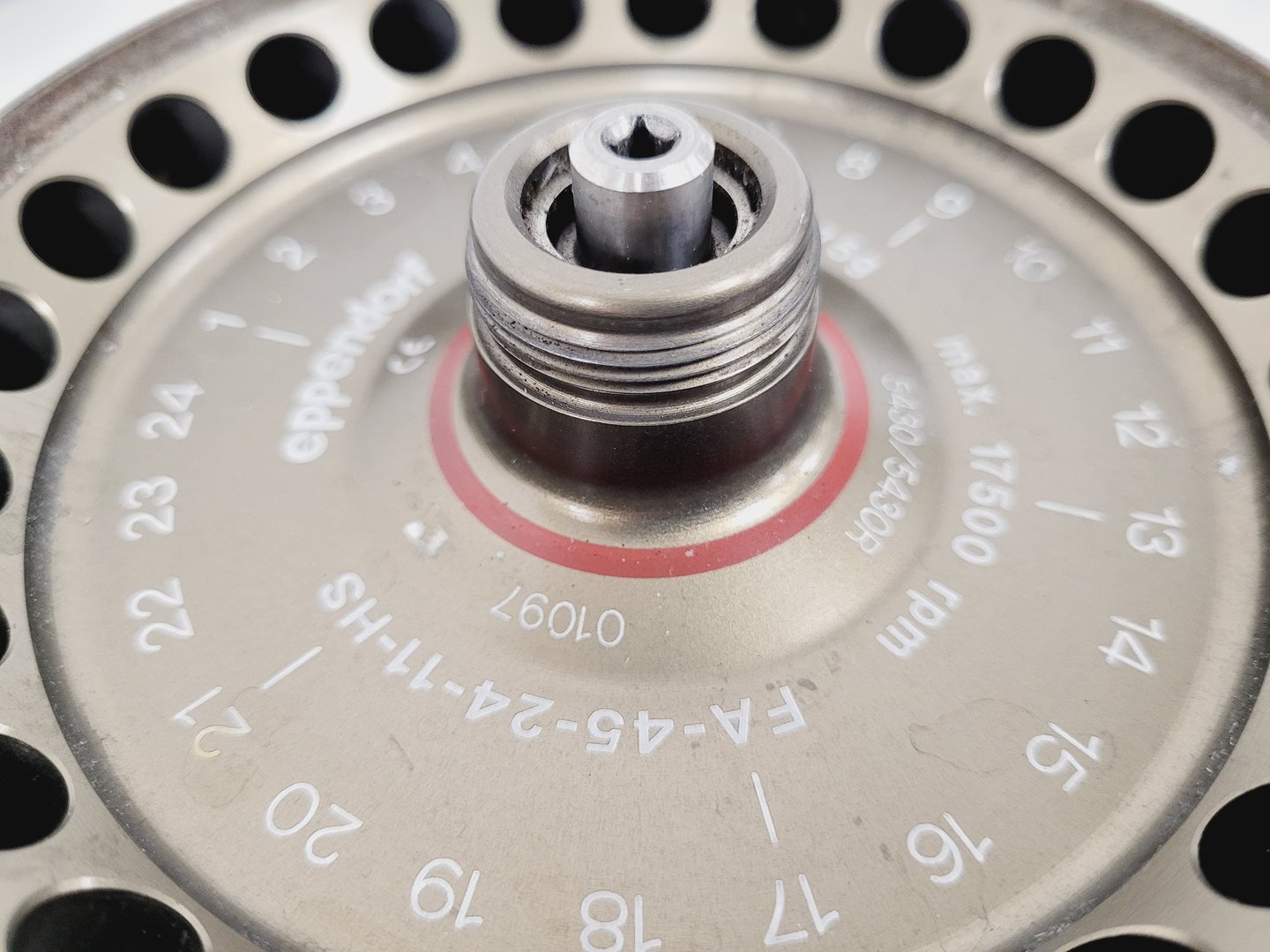 Image of Eppendorf FA-45-24-11-HS Coated, Aerosol Tight Rotor for 5430/5430R Centrifuge