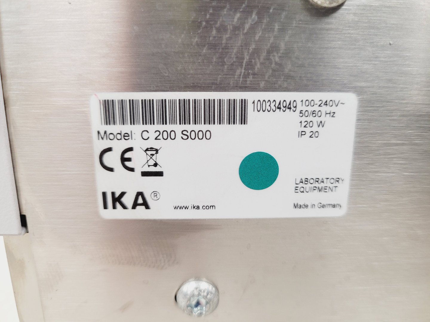 Image of IKA C 200 Combustion Calorimeter Lab