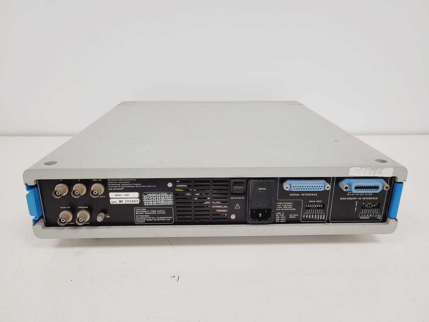 Image of Solartron Schlumberger 1286 Electrothermal Interface Lab