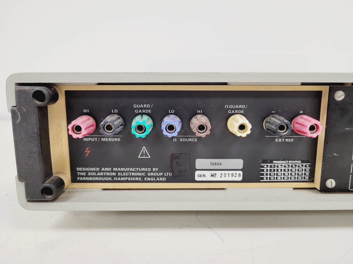 Image of Solartron Schlumberger 7060 Systems Voltmeter Lab