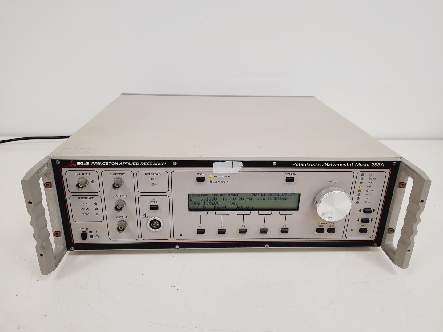 Image of EG&G Potentiostat/Galvanostat Model 263A Lab