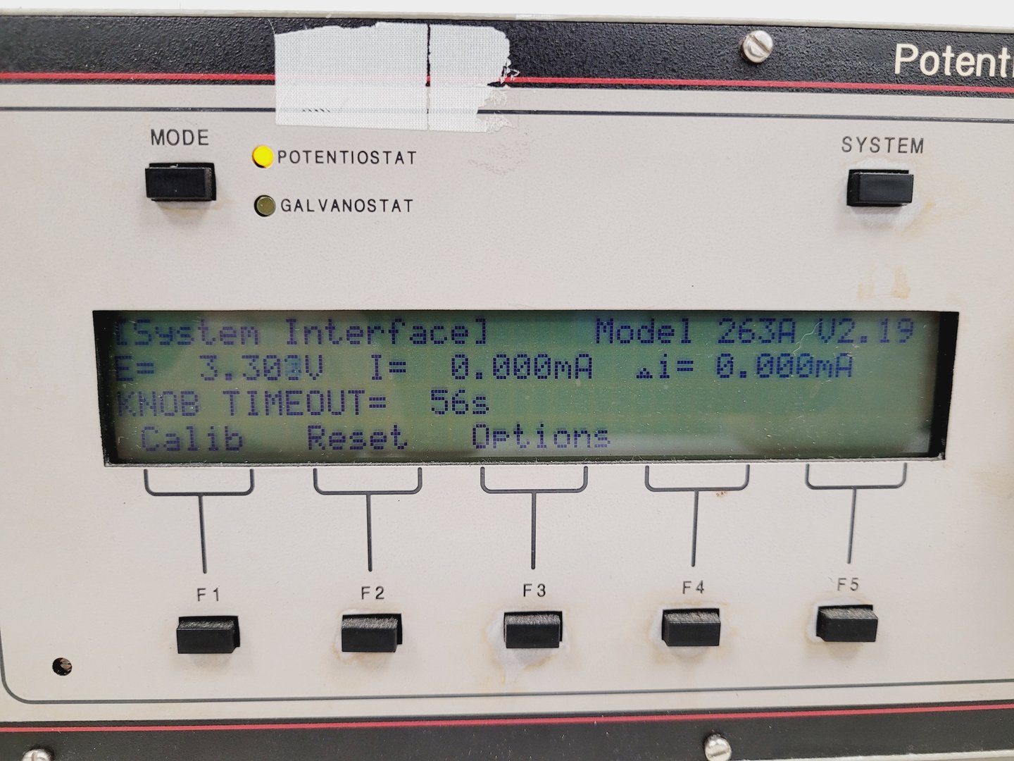 Image of EG&G Potentiostat/Galvanostat Model 263A Lab