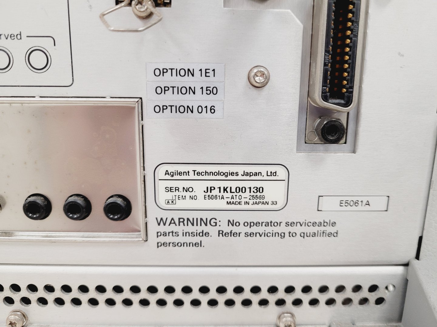 Image of Agilent Technologies E5061A ENA Series Network Analyser Lab