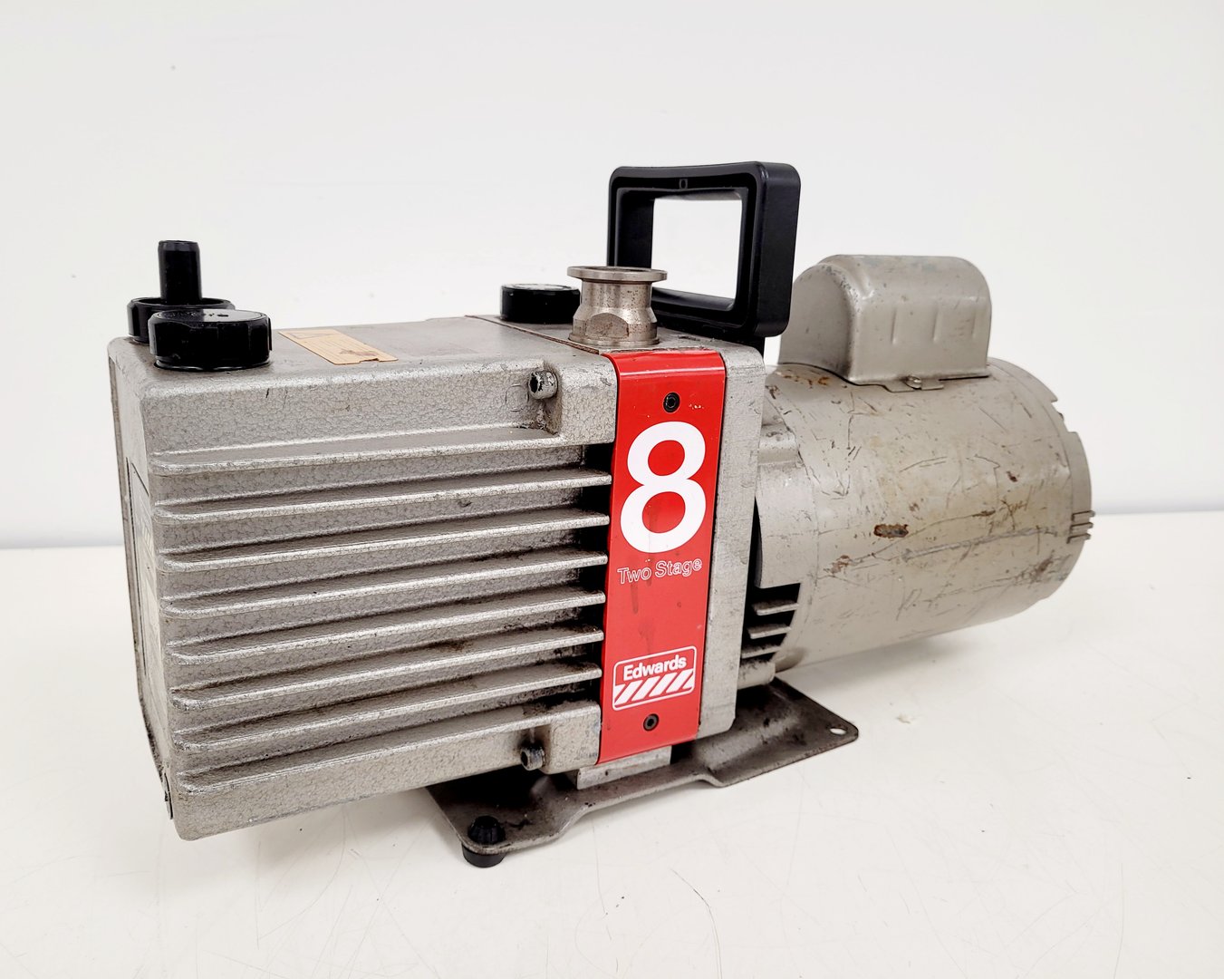 Image of Edwards 8 E2M8 Two Stage Rotary Vane Vacuum Pump