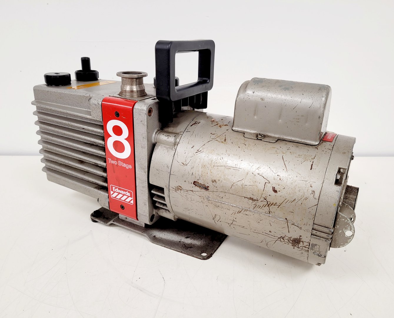 Image of Edwards 8 E2M8 Two Stage Rotary Vane Vacuum Pump