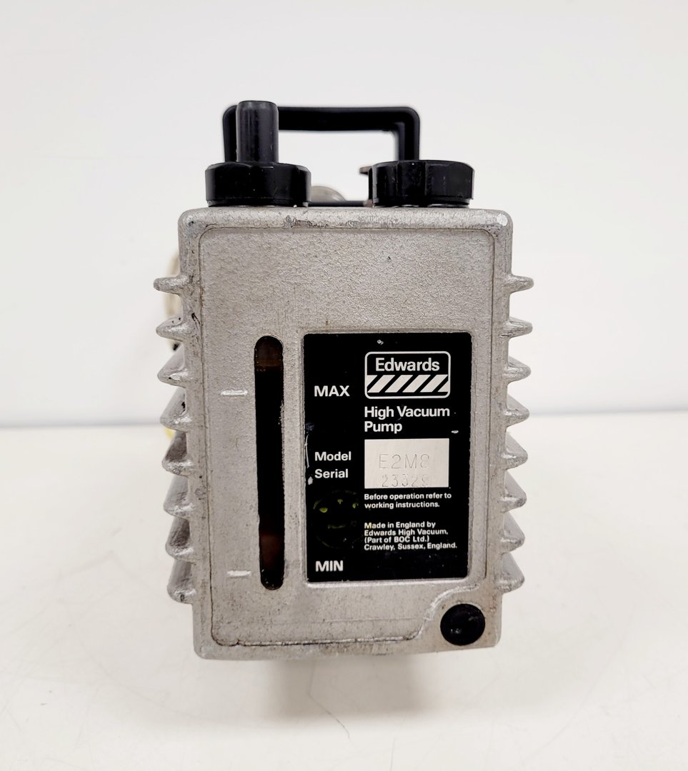 Image of Edwards 8 E2M8 Two Stage Rotary Vane Vacuum Pump