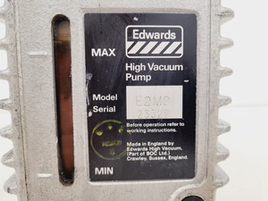 Thumbnail image of Edwards 8 E2M8 Two Stage Rotary Vane Vacuum Pump