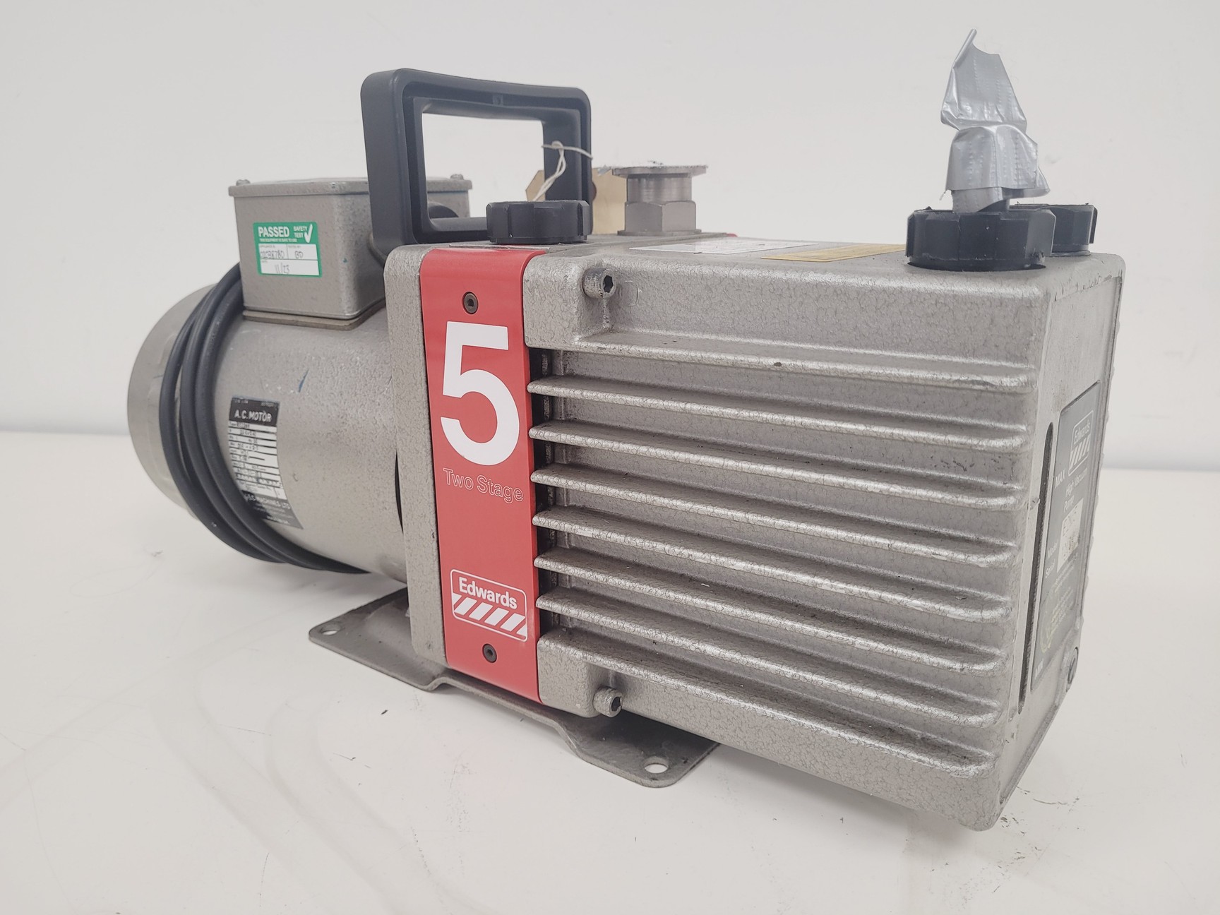 Image of Edwards 5 E2M5 Two Stage Rotary Vane Vacuum Pump Lab