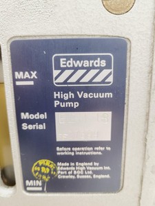 Thumbnail image of Edwards 18 E2M-18 Two Stage Rotary Vane Vacuum Pump Lab