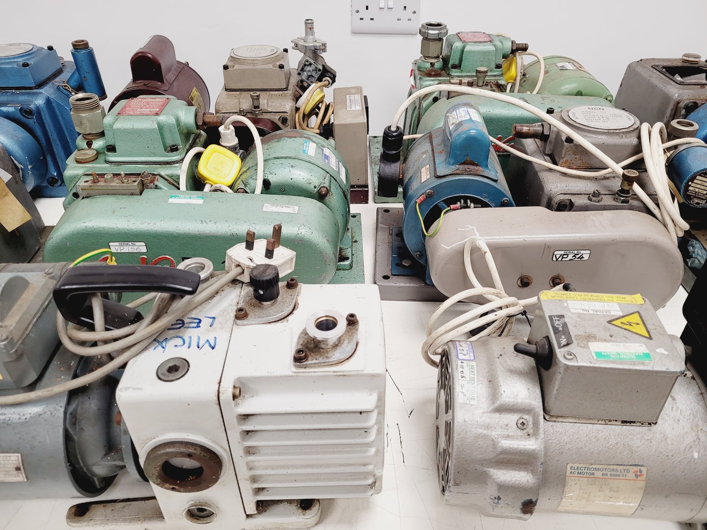 Image of Job Lot of Laboratory Vacuum Pumps GeneVac NGN Speedivac Lab