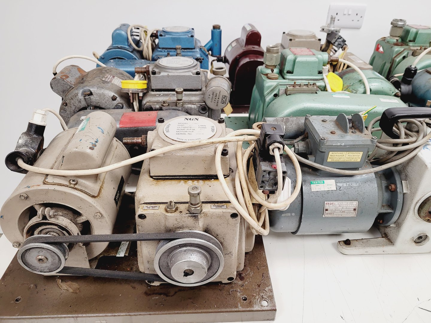 Image of Job Lot of Laboratory Vacuum Pumps GeneVac NGN Speedivac Lab