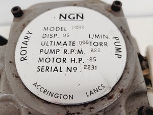 Thumbnail image of Job Lot of Laboratory Vacuum Pumps GeneVac NGN Speedivac Lab