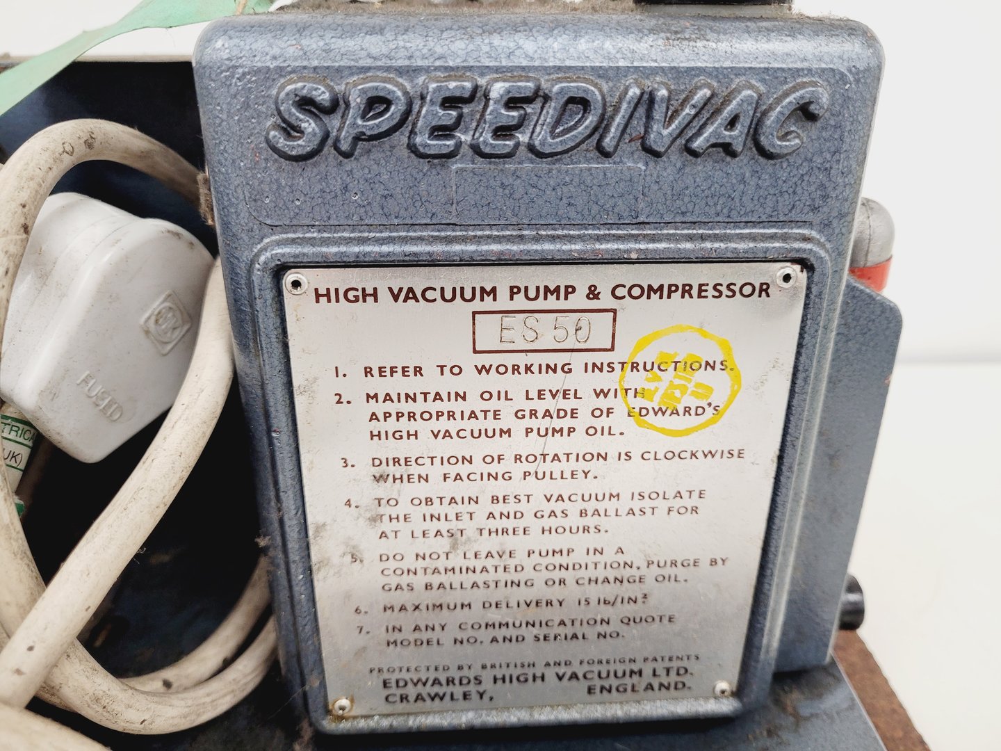 Image of Job Lot of Laboratory Vacuum Pumps GeneVac NGN Speedivac Lab
