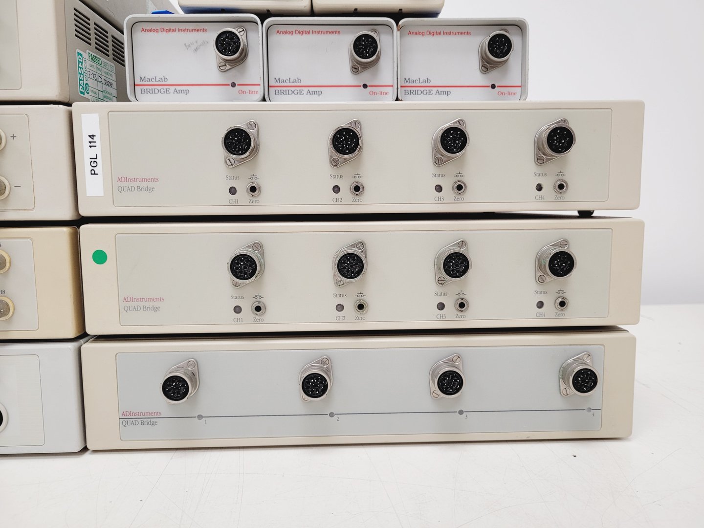 Image of Lot of AD Instruments MacLab/PowerLab Power Amplifiers Lab