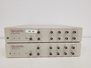 Thumbnail image of Lot of AD Instruments MacLab/PowerLab Power Amplifiers Lab