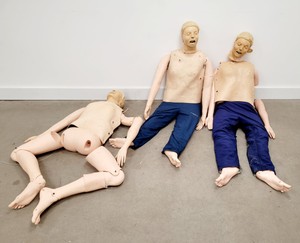 Thumbnail image of 3 x Laerdal Resusci Anne QCPR Full Body CPR Training Manikins Spares/Repairs