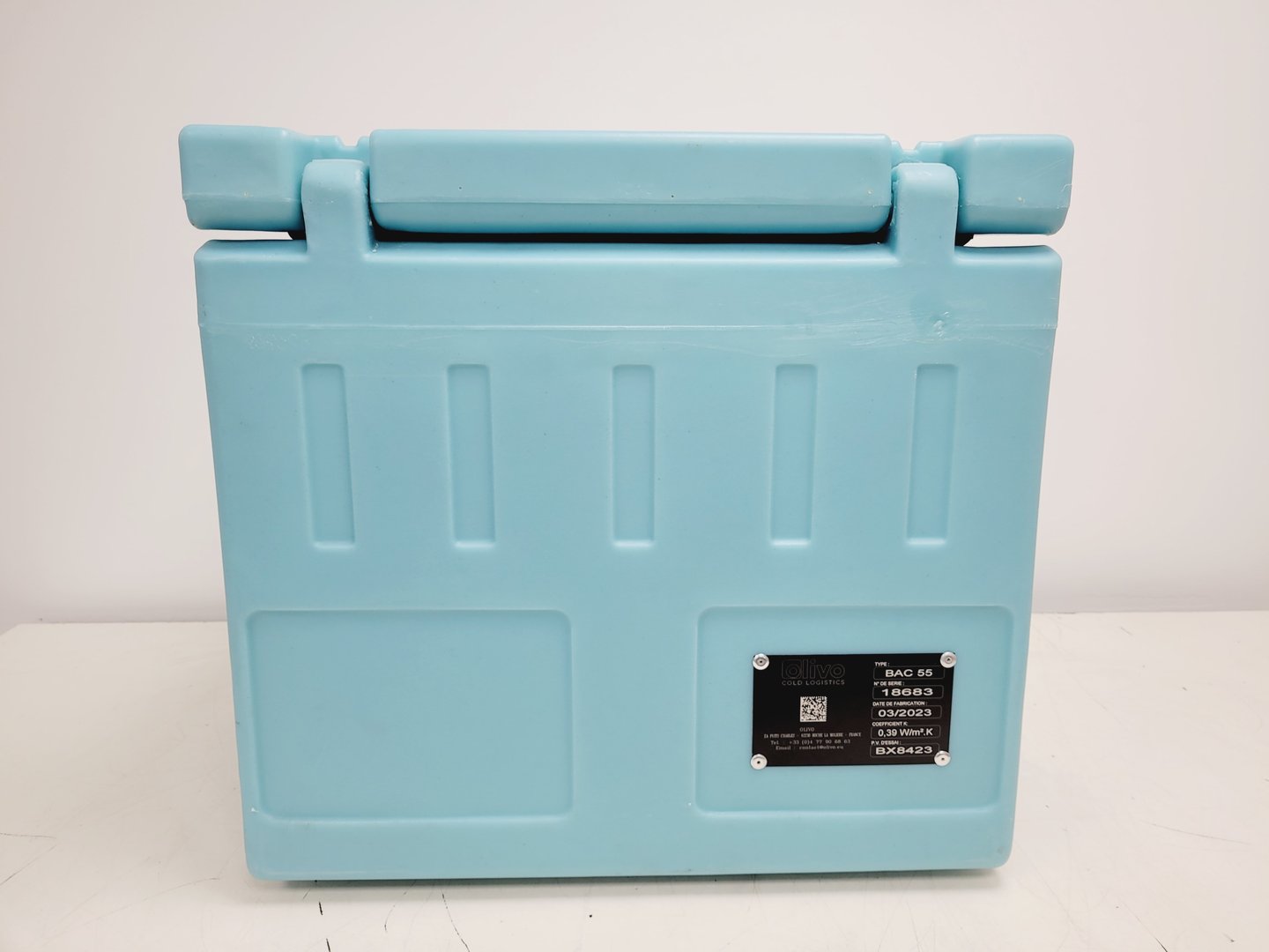Image of Olivo BAC 55 Dry Ice Storage Box Lab