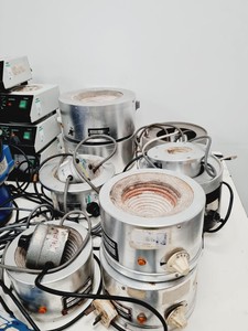 Thumbnail image of Lot of Laboraotory Heating Mantles (Electrothermal, Gallenkamp, FALC, ISOPAD)