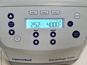 Thumbnail image of Eppendorf 5420 Benchtop Laboratory Centrifuge with FA-24x2 Rotor 15060rpm  Lab