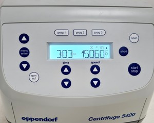 Thumbnail image of Eppendorf 5420 Benchtop Laboratory Centrifuge with FA-24x2 Rotor 15060rpm  Lab