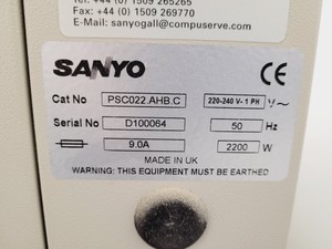 Thumbnail image of Sanyo Stability Chamber PSC022.AHB.C 