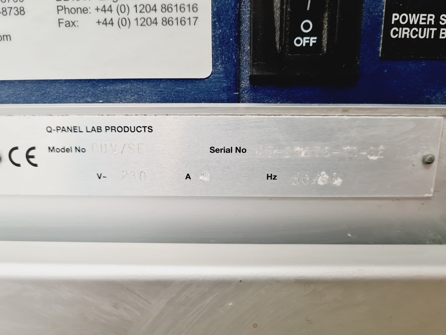 Image of Q-Panel QUV QUV/se Accelerated Weathering Tester Lab