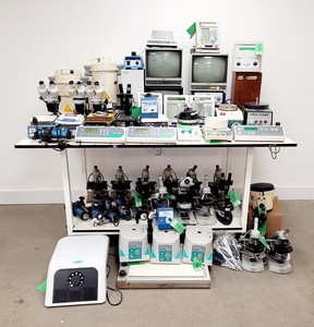 Thumbnail image of Job lot of Mixed Laboratory Equipment - Microscopes - Pipettes -  Centrifuge Lab