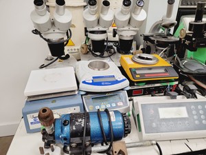 Thumbnail image of Job lot of Mixed Laboratory Equipment - Microscopes - Pipettes -  Centrifuge Lab