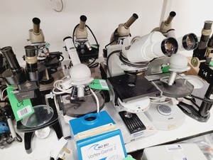 Thumbnail image of Job lot of Mixed Laboratory Equipment - Microscopes - Pipettes -  Centrifuge Lab
