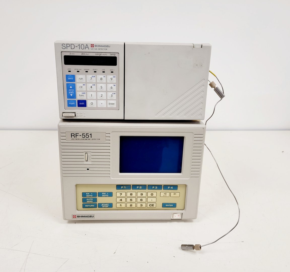 Image of Thermo Separation Products/Shimadzu HPLC System - AS3000 - P1500 - RF-551 Lab