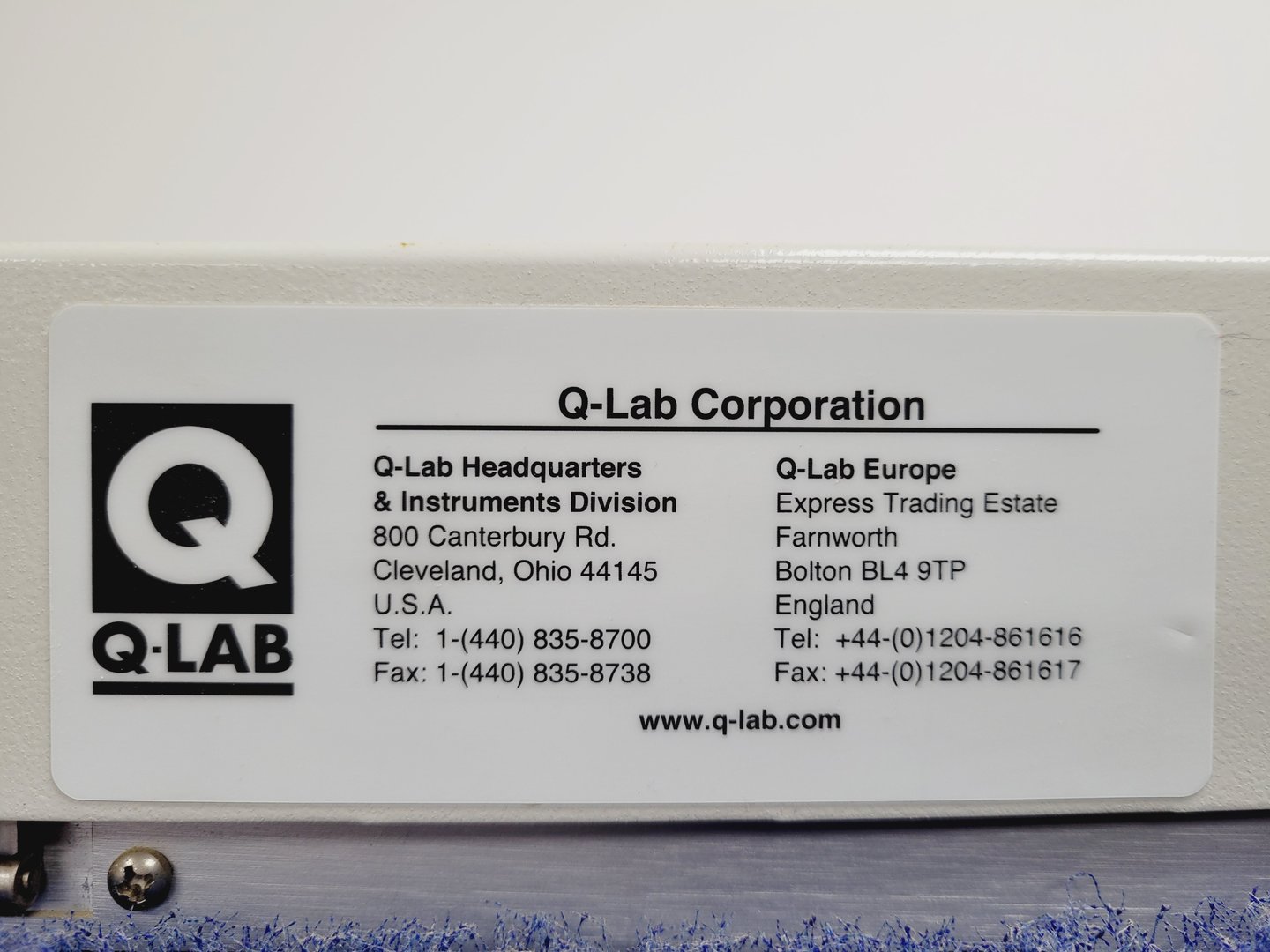Image of Q-Lab Q-Sun Xenon Test Chamber Xe-1-BC Lab Spares/Repairs
