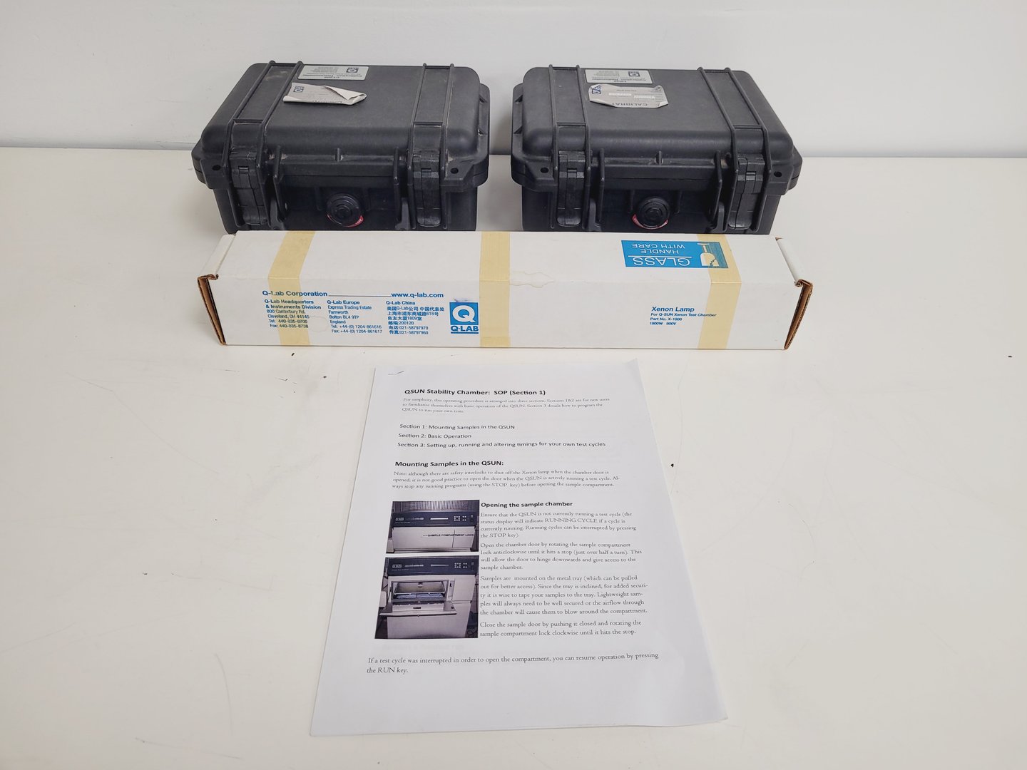 Image of Q-Lab Q-Sun Xenon Test Chamber Xe-1-BC Lab Spares/Repairs