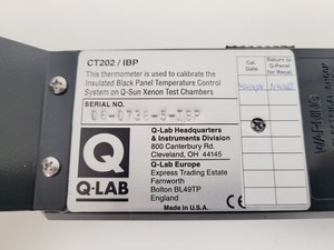 Thumbnail image of Q-Lab Q-Sun Xenon Test Chamber Xe-1-BC Lab Spares/Repairs