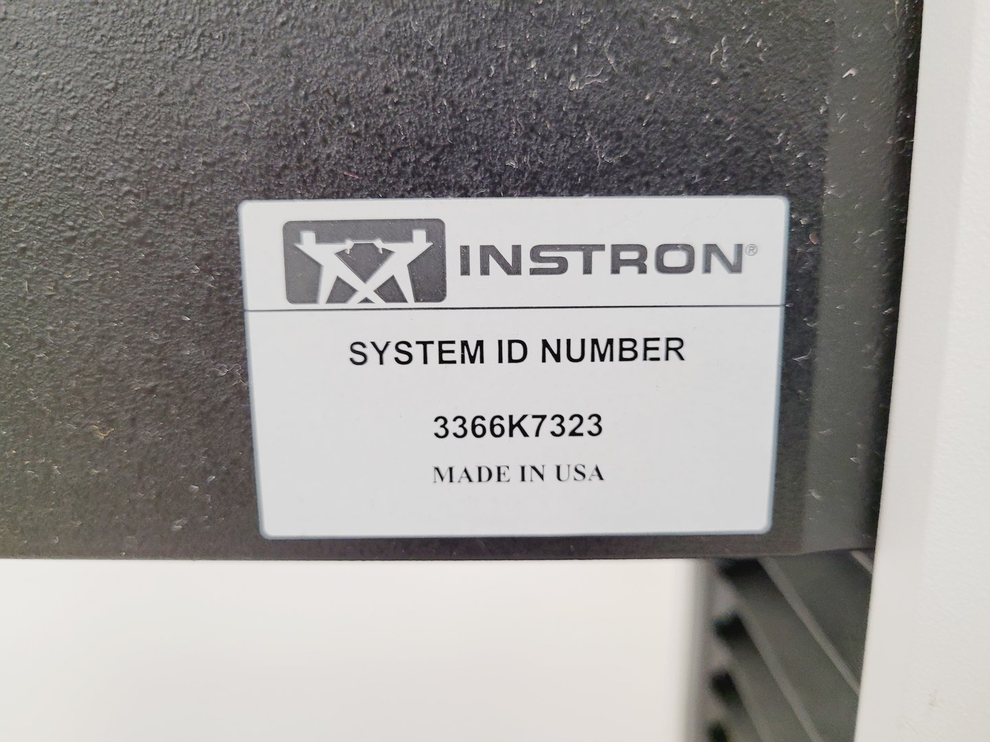 Image of Instron 3366 Universal Testing Tensile Tester System