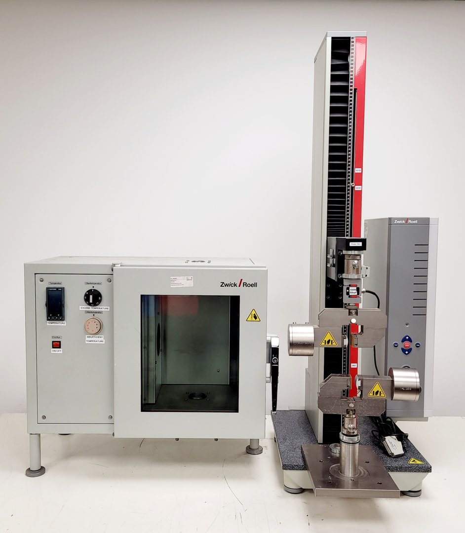 Image of Zwick Roell Z2.5 Material Testing Machine with T22 Temperature Chamber Lab