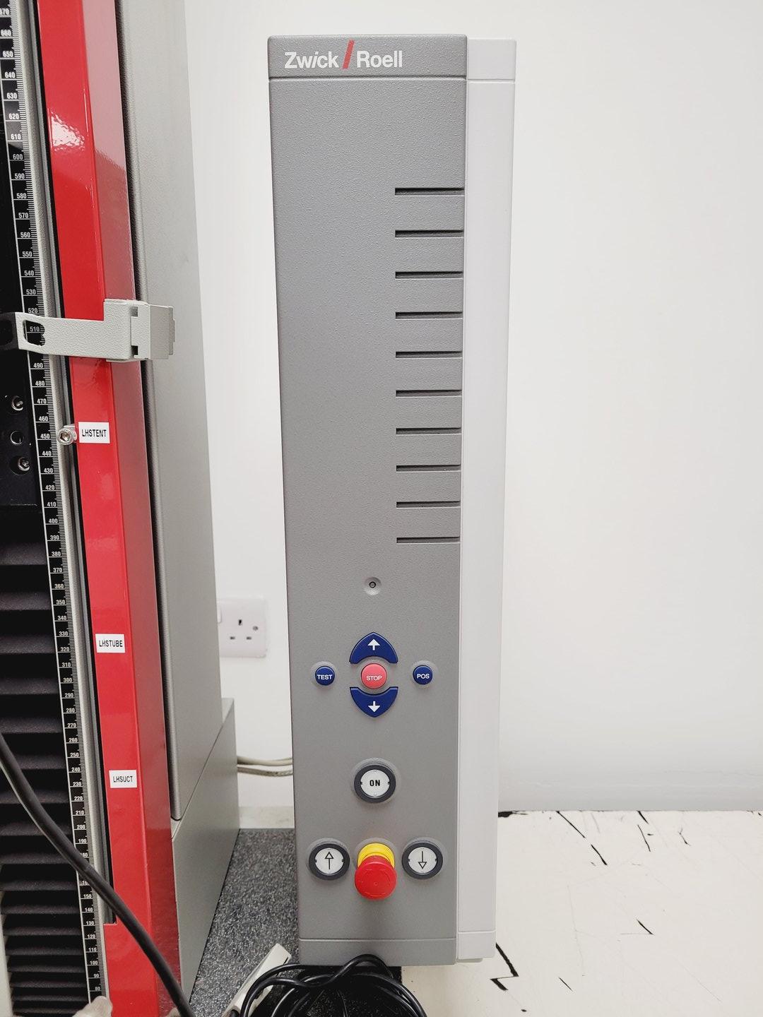 Image of Zwick Roell Z2.5 Material Testing Machine with T22 Temperature Chamber Lab