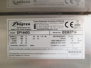 Thumbnail image of Foster Eco Pro G2 Laboratory Refrigerator Model 10-494 EP1440G Lab Spares/Repair