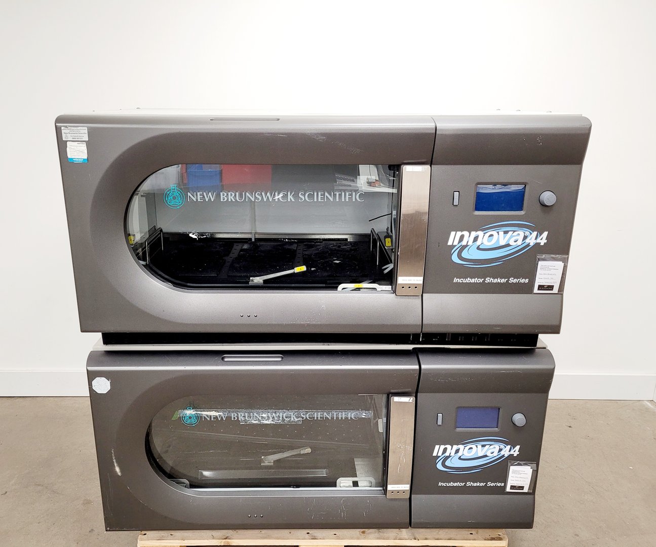 Image of New Brunswick Scientific Innova 44 Incubator Shaker Double Stack