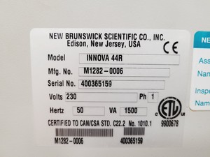 Thumbnail image of New Brunswick Scientific Innova 44 Incubator Shaker Double Stack