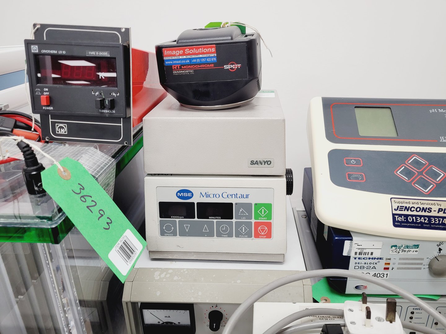 Image of Laboratory Equipment Job Lot Mixed - Thermal Cyclers - Scales - Water Baths Lab