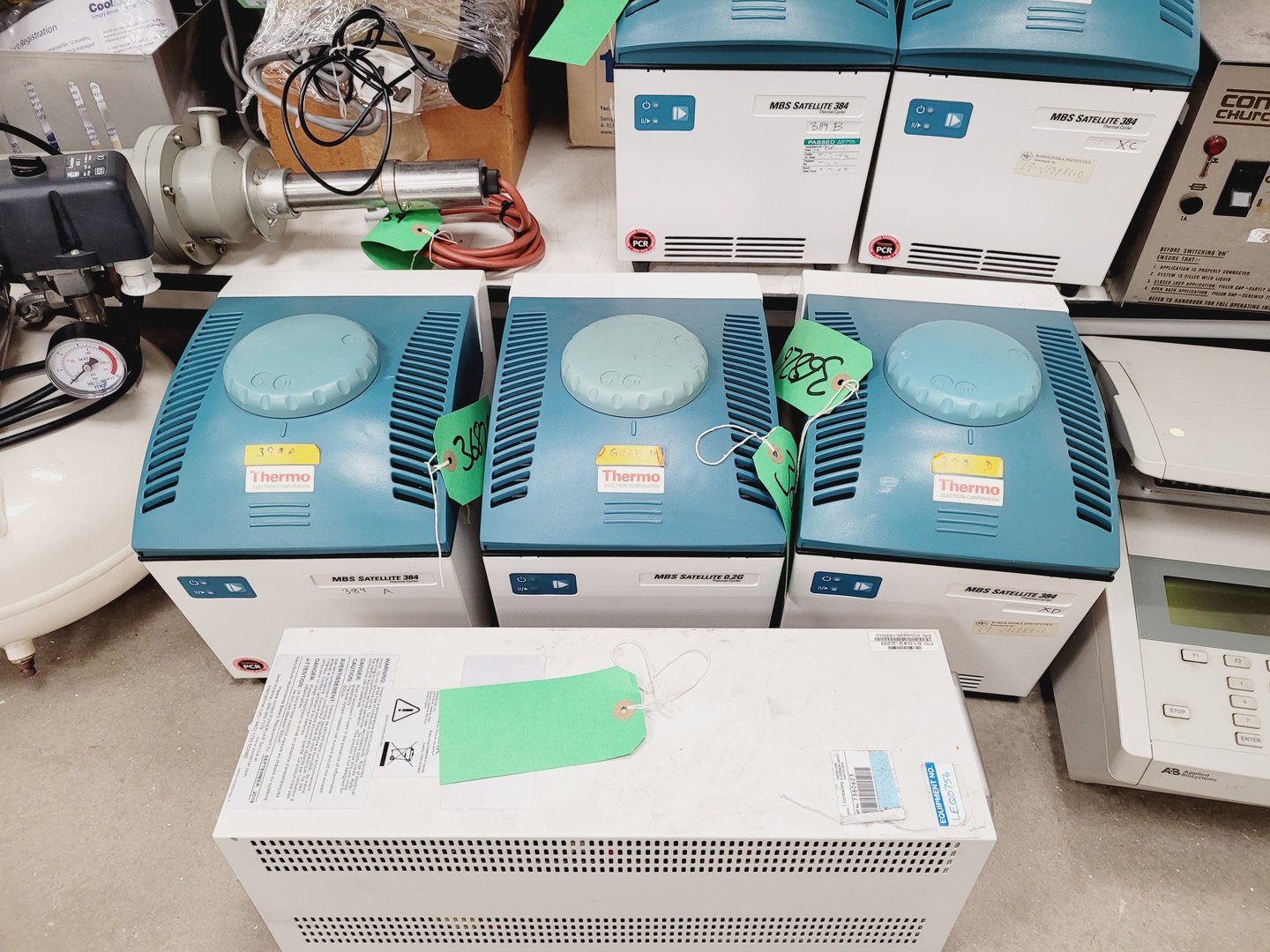Image of Laboratory Equipment Job Lot Mixed - Thermal Cyclers - Scales - Water Baths Lab