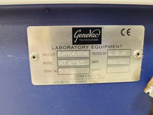 Thumbnail image of GeneVac Technologies HT-4 Series 2 Centrifugal Evaporator  Spares/Repairs