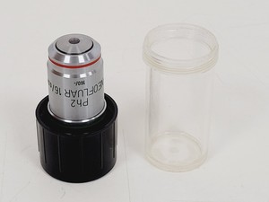 Thumbnail image of Carl Zeiss Plan-NEOFLUAR PH2 16/0.50 Imm 160/- 46 15 26 Microscope Objective Lab