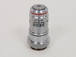 Thumbnail image of Carl Zeiss Plan-NEOFLUAR PH2 16/0.50 Imm 160/- 46 15 26 Microscope Objective Lab