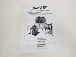 Thumbnail image of Jun-Air Oiless Piston Air Compressor OF301-4B Lab